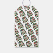 可愛いクリスマストナディアトリオ醜いクリスマスセーター ギフトタグ (裏面)