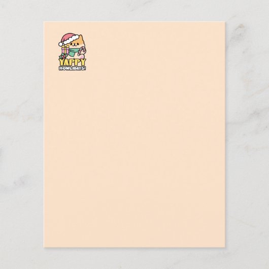 可愛いクリスマスドッグ – Yappy Howlidays (正面)