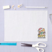 可愛いクリスマスドッグ – Yappy Howlidays 薄葉紙 (クラフト)