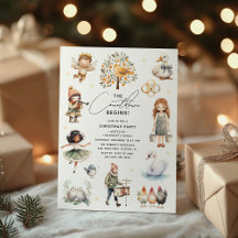 可愛いクリスマスパーティー クリスマスの12日間