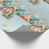 可愛いクリスマスラッピング紙 ラッピングペーパー (角)