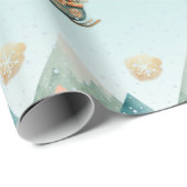 可愛いクリスマスラッピング紙 ラッピングペーパー (ロールコーナー)