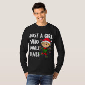 可愛いクリスマス小人小妖精や小人Cos Tシャツ (正面フル)