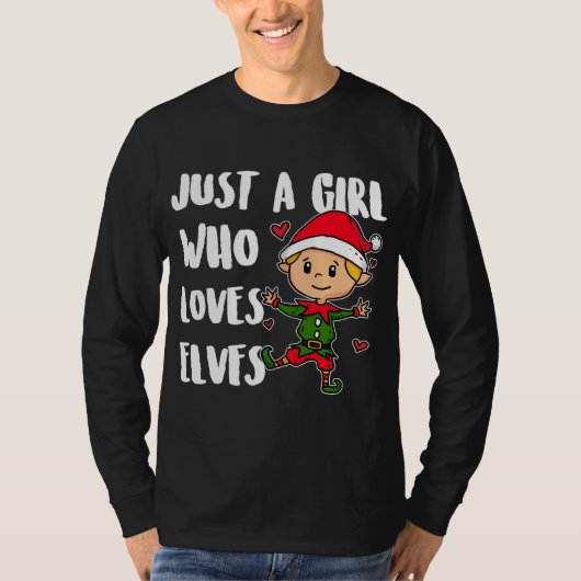 可愛いクリスマス小人小妖精や小人Cos Tシャツ (正面)