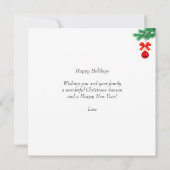 可愛いクリスマス小妖精や小人カスタム&赤の上の写真 (裏面)