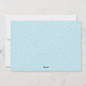 可愛いクリスマス極熊メリークリスマス4写真 シーズンカード (裏面)