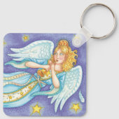 可愛いクリスマス、ミュージシャンエンジェル遊ズ・ザ・ホーン キーホルダー (裏面)