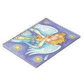 可愛いクリスマス、ミュージシャンエンジェル遊ズ・ザ・ホーン ノートブック (左側)