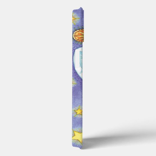 可愛いクリスマス、ミュージシャンエンジェル遊ズ・ザ・ホーン Case-Mate iPhoneケース (裏面 / 右)