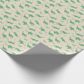 可愛いクリプチドネスモンスターシームレスパターン ラッピングペーパー (角)