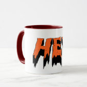 可愛いクリープで朝不気味を楽しむ マグカップ (正面左)