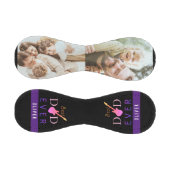 可愛いクール最高のモダンパパは今まで写真父の日 野球ボール (パネル)