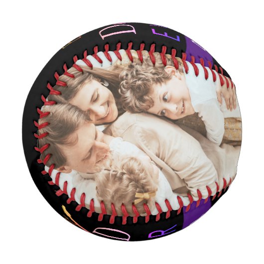 可愛いクール最高のモダンパパは今まで写真父の日 野球ボール (正面左)