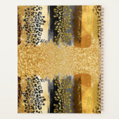 可愛いグリッタースパイラルノート プランナー手帳 (裏面)