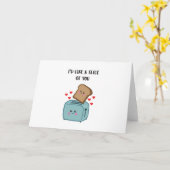 可愛いグリーティングカード カード (黄色い花)