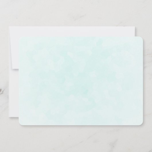 可愛いグリーンフェアユタリーピッグファンシーインファッション誕生日 招待状 (裏面)