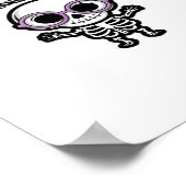 可愛いグールズがおもしろい骨格を持ちたい ポスター (角)