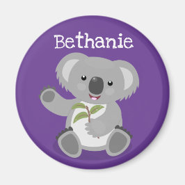 可愛いコアラのグミイラストレーション マグネット