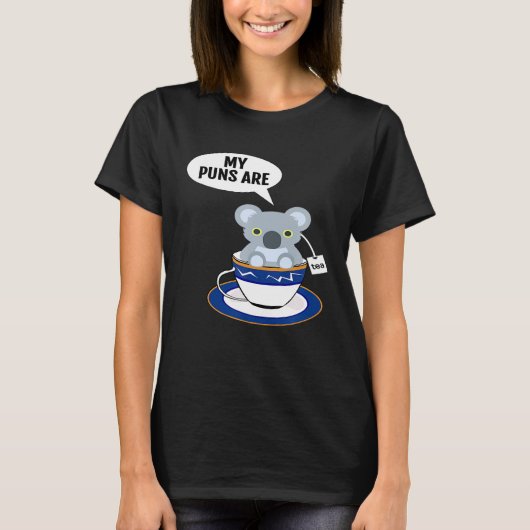 可愛いコアラ私のパンクは品質 Tシャツ (正面)