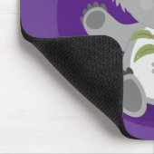 可愛いコアラ葉ベアイラストレーション マウスパッド (コーナー)