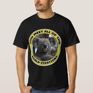 可愛いコアラ遊の言葉 Tシャツ
