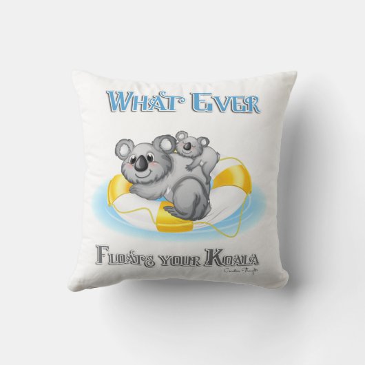 可愛いコアラ クッション (裏面)