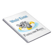 可愛いコアラ ノートブック (右側)