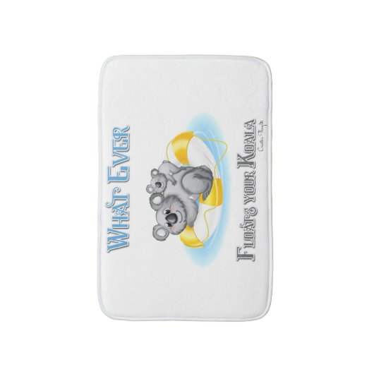 可愛いコアラ バスマット (正面縦)