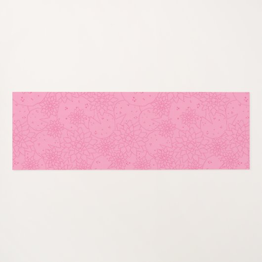 可愛いコイフィッシュ池フィットネス瞑想ヨガ ヨガマット (裏面(横))