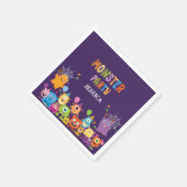 可愛いコスチュームハローウィンパーティ 子供へ スタンダードカクテルナプキン (角)