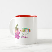 可愛いコスチュームハローウィンパーティ 子供へ ツートーンマグカップ (正面左)