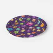 可愛いコスチュームハローウィンパーティ 子供へ ペーパープレート (アングル)