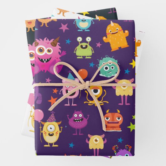 可愛いコスチュームハローウィンパーティ 子供へ ラッピングペーパーシート (インサイチュ)