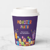 可愛いコスチュームハローウィンパーティ 子供へ 紙コップ (裏面)