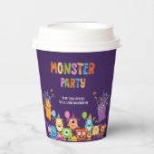 可愛いコスチュームハローウィンパーティ 子供へ 紙コップ (正面)