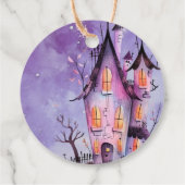 可愛いコスチュームパーティーモンスターズ感謝していハロウィンユー フェイバータグ (裏面)