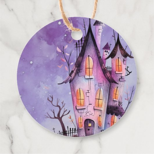 可愛いコスチュームパーティーモンスターズ感謝していハロウィンユー フェイバータグ (裏面)