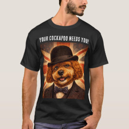 可愛いコッカプーグッズのTシャツ Tシャツ