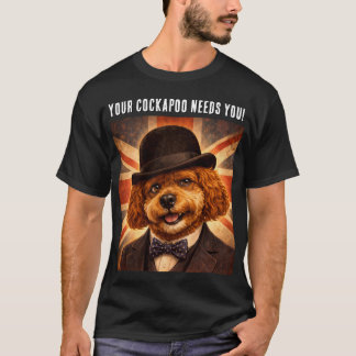 可愛いコッカプーグッズのTシャツ Tシャツ
