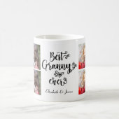 可愛いコラージュ写真最高のグラニー・エバー祖母ギフトC コーヒーマグカップ (中央)