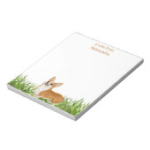 可愛いコルギパーソナライズされた犬 ノートパッド (回転)