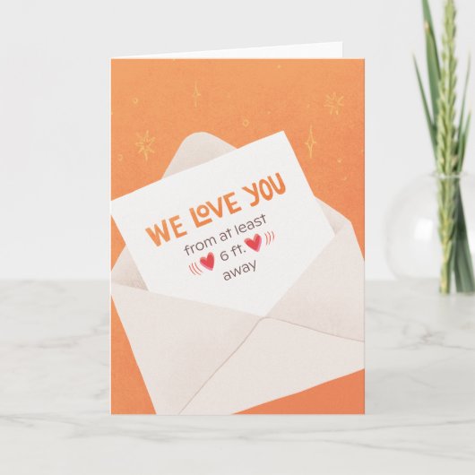 可愛いコロナウイルスパンデミック勇気付けられるカード カード (正面)