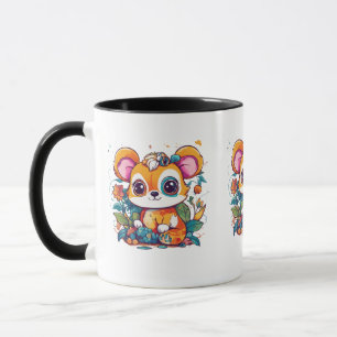 可愛いコンボマグカップ – 11ozかわいい動物 マグカップ