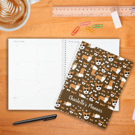 可愛いコーギウェルシュコーギードッグパタおもしろいーン プランナー手帳