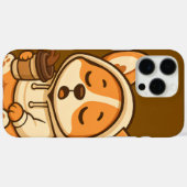 可愛いコーヒーコーギ – かわいいドッグケース Case-Mate iPhoneケース (裏面 (横))