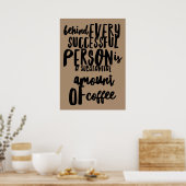 可愛いコーヒーショップのデコポスター ポスター (キッチン)