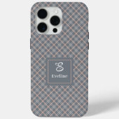 可愛いコーラルグレイiPhoneケース ミニマリストフォンギフト Case-Mate iPhoneケース (裏面)