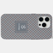 可愛いコーラルグレイiPhoneケース ミニマリストフォンギフト Case-Mate iPhoneケース (裏面 (横))