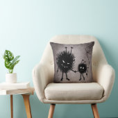 可愛いゴシックファミリー母子 クッション (椅子)