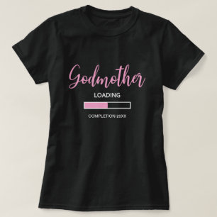 可愛いゴッドマザーロード完了2021ベビーガール Tシャツ